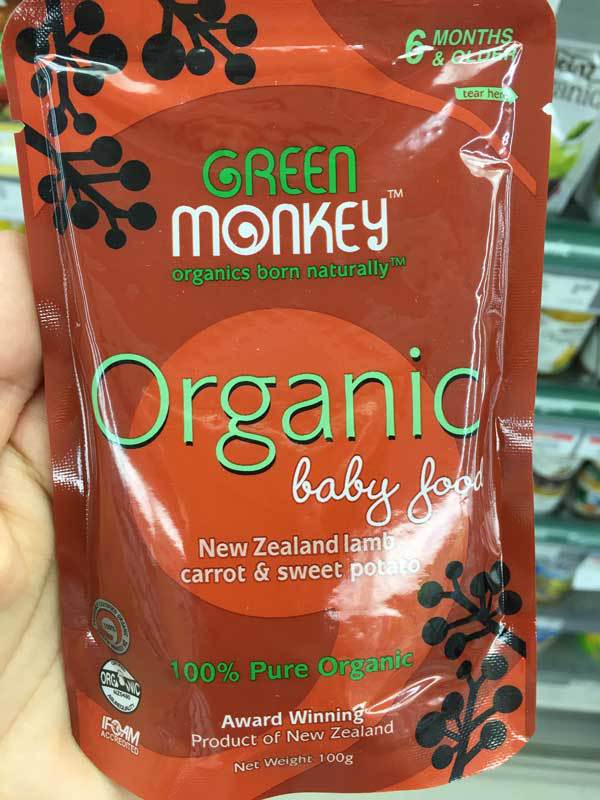 Green Monkey 儿童食品