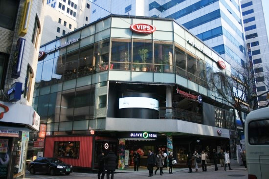 Olive Young门店正门