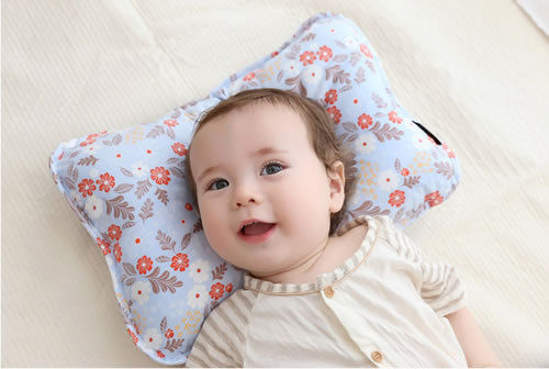 韩国borny有机棉婴幼儿定型枕0-6岁