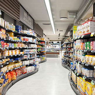 哥本哈根Super Best店内大厅