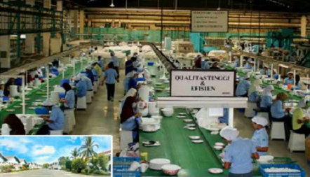 LIVING HANKOOK品牌生产车间