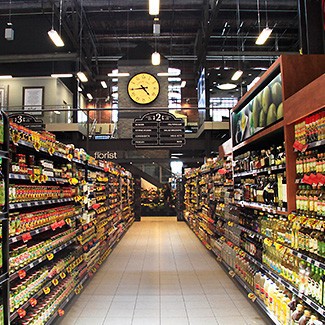 奥克维尔Longo's生食区