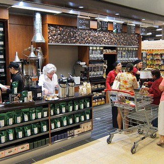 加拿大Longo's咖啡区