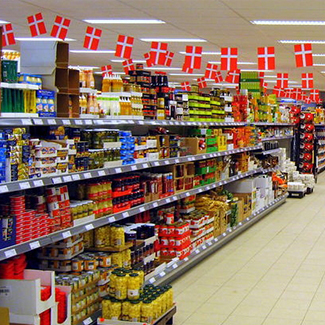 奥斯陆REMA 1000食品货架-挪威奥斯陆维兰斯维恩68 奥斯陆REMA 1000食品货架