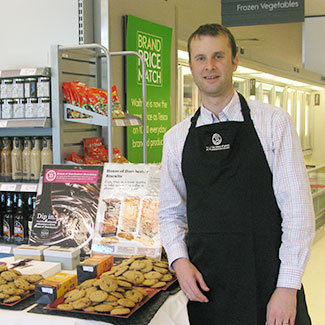 伦敦Waitrose食品货架