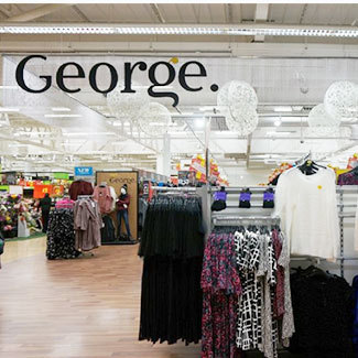 利兹ASDA House服装区域