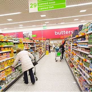 利兹ASDA House店内大厅