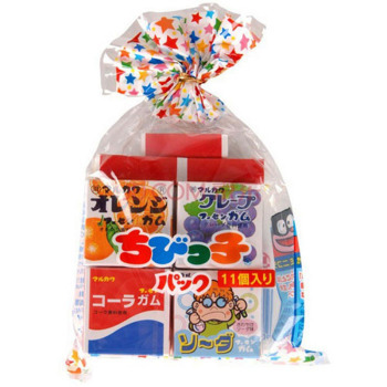 丸川胶姆糖 儿童水果味口香糖泡泡糖 60g