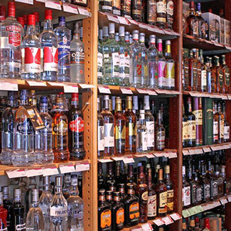 荷兰Gall & Gall酒类货架