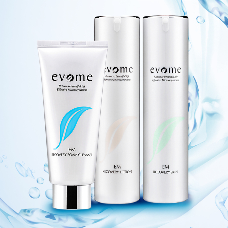 韩国EVOME温和净彻补水套装