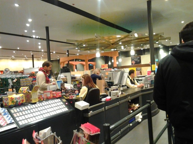 雷根斯堡Edeka Brumbauer收银台