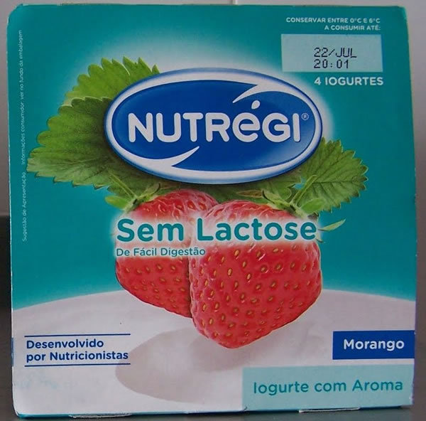 草莓酸奶Nutregi Sem Lactose-葡萄牙超市特色美食