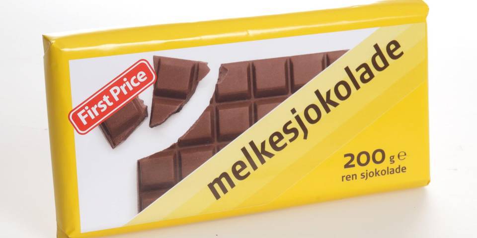 MENY超市first price黑巧克力