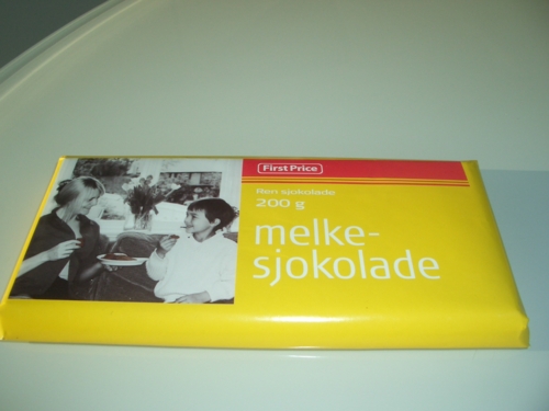 MENY超市first price牛奶巧克力