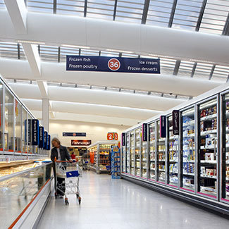 伍斯特Sainsbury's店内大厅