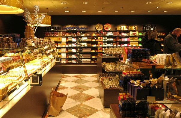 Sprungli巧克力店内实拍