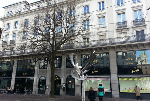 Sprungli苏黎世旗舰店街景