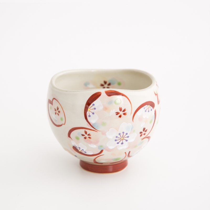 日本虚空藏窑 花恋系列九谷烧手工杯-虚空藏窑日本石川县 日本虚空藏窑 花恋系列九谷烧手工杯