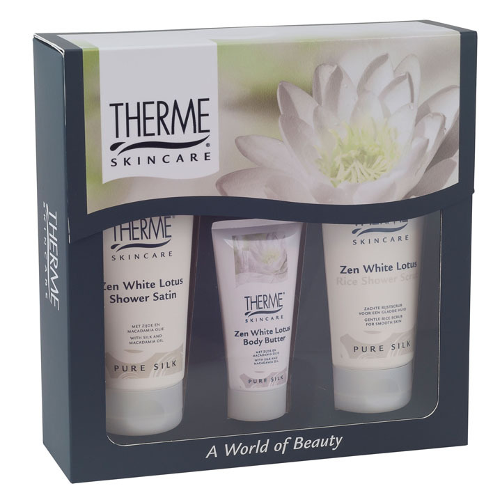 荷兰Therme Cadeauset白莲沐浴乳-Albert Heijn荷兰鹿特丹 荷兰Therme Cadeauset白莲沐浴乳