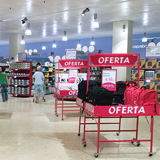 西班牙Caprabo店内大厅