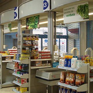 西班牙Caprabo收银台