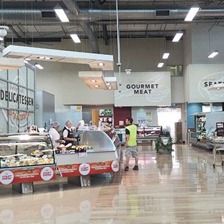 奥克兰New World店内大厅