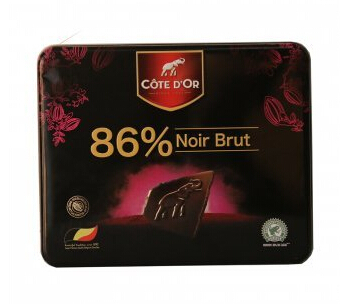 比利时Cote D'Or可可黑巧克力-排装礼盒
