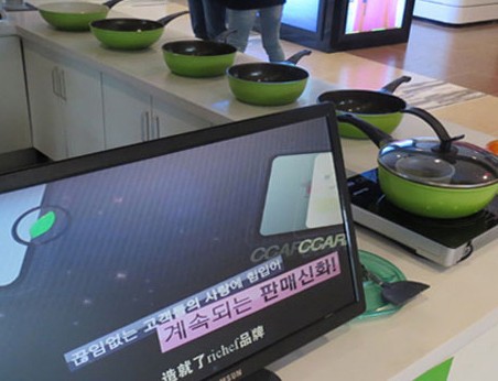 RICHEF首尔总店柜台展示