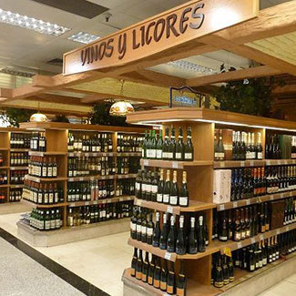 西雅图Whole Foods酒类货架