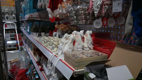 Tokmanni超市圣诞装饰品圣诞老人挂件-Tokmanni芬兰坦佩雷 Tokmanni超市圣诞装饰品圣诞老人挂件