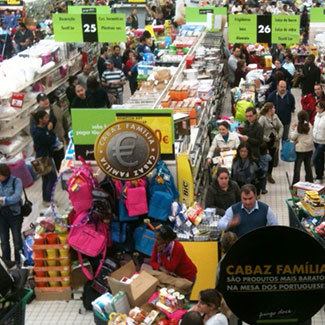 辛特拉Pingo Doce店内大厅