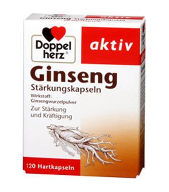 德国Doppelherz双心人参胶囊