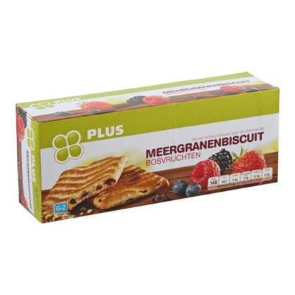 荷兰PLUS杂粮果酱饼干