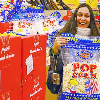 普拉托Coop食品货架