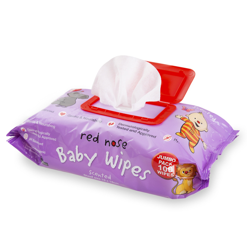 澳大利亚 Red Nose 红鼻子宝宝香型湿巾-SIDS & Kids Red Nose Baby Wipes澳大利亚墨尔本 澳大利亚 Red Nose 红鼻子宝宝香型湿巾