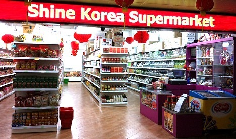 湿巾销售的超市门店