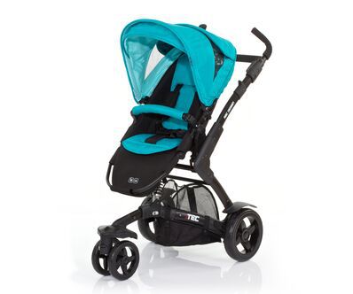 丹麦FØTEX超市ABC专业设计蓝色婴儿推车