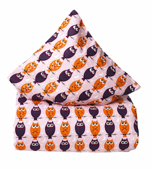 丹麦FØTEX超市儿童床上用品猫头鹰被罩