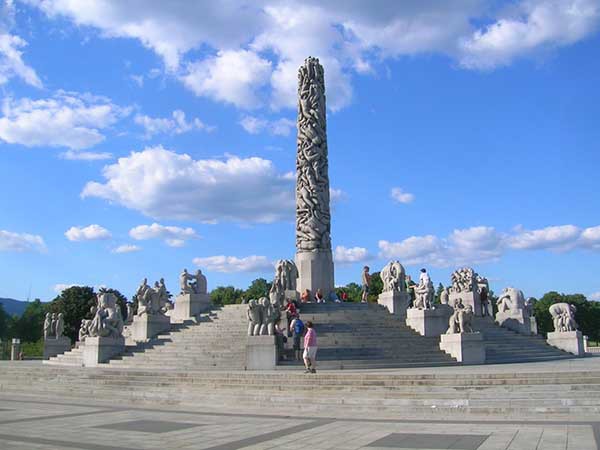 维格兰雕塑公园-挪威-奥斯陆 维格兰雕塑公园-挪威-奥斯陆