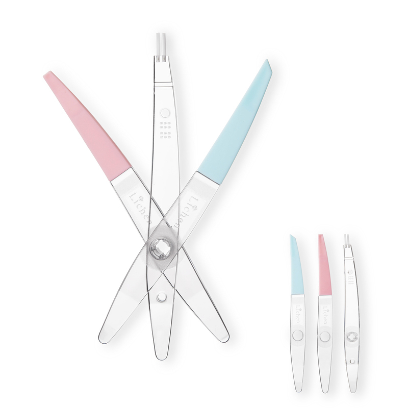 韩国Lichen多功能油污清洁刷（粉蓝粉红透明色）