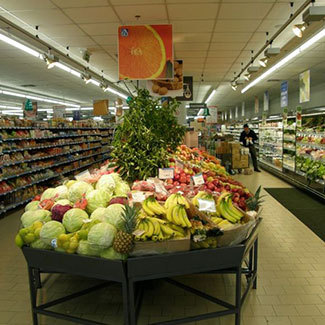 希腊Alfa-Beta Vassilopoulos店内大厅