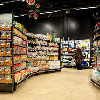 哥本哈根FØTEX店内大厅