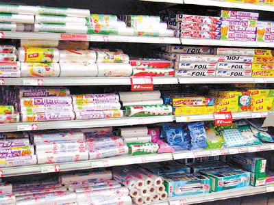 Easy Food Bag首尔旗舰店柜台展示