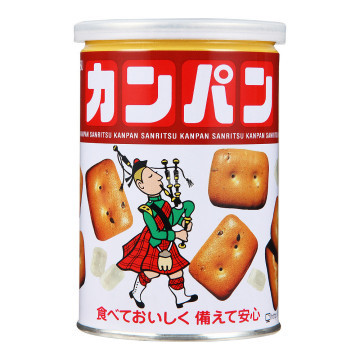 SANRITSU 三立 罐装硬质饼干 100g
