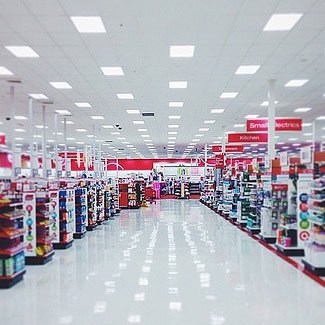 沃加沃加target店内大厅