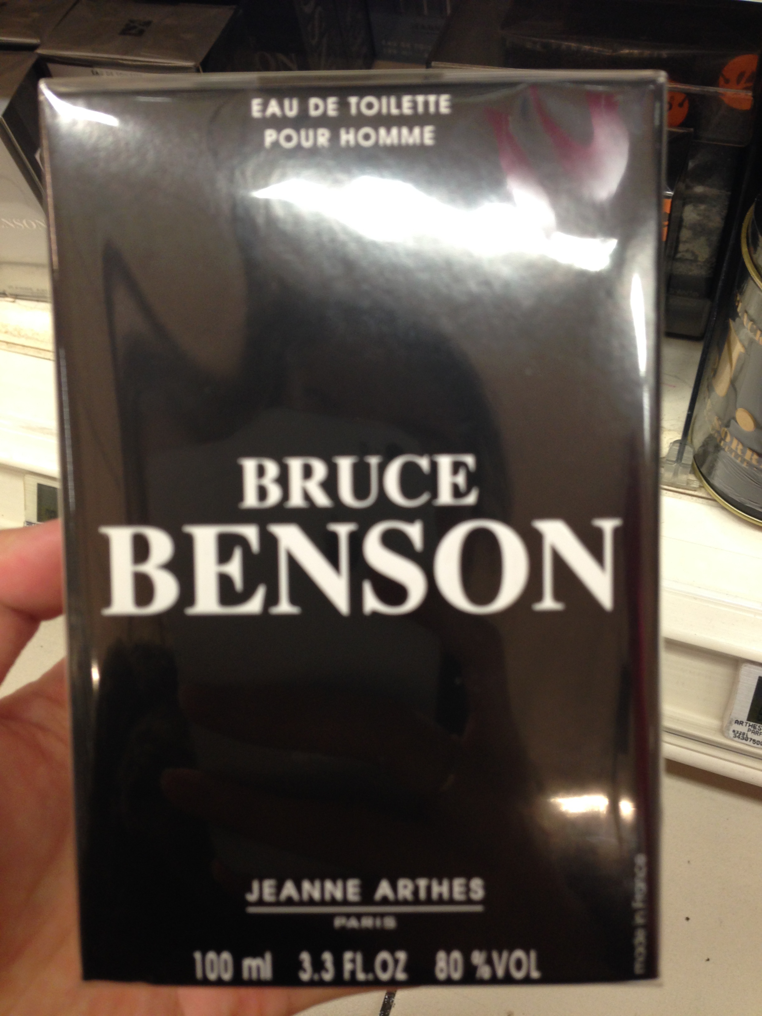 Bruce benson男士香水正面-MONOPRIX法国尼斯 Bruce benson男士香水正面