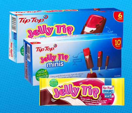 新西兰Tip Top JELLY TIP雪糕