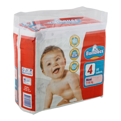 荷兰PLUS Bumblies纸尿裤大号