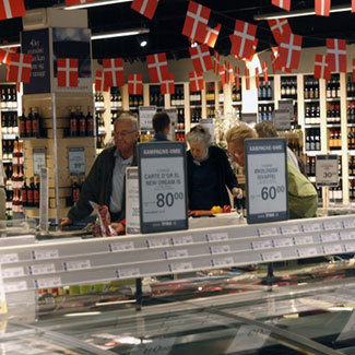 赫尔辛格Irma Helsingør店内大厅-丹麦赫尔辛格格芬辛瓦47 赫尔辛格Irma Helsingør店内大厅