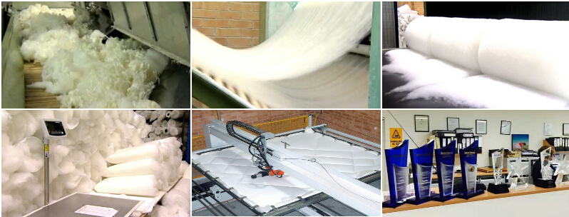 Bambi被子被芯制造工艺